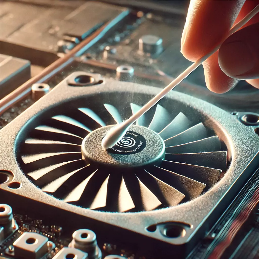 Görsel: Laptop Soğutma Sisteminde Toz ve Kir Temizliği İşlemi