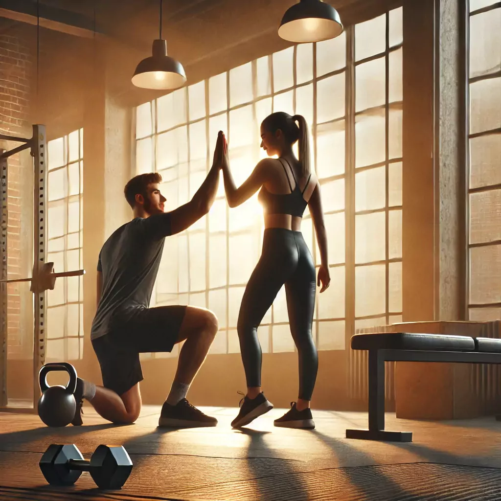 Görsel: Spor Salonunda Motivasyon ve Destekleyici Sosyal Ortam