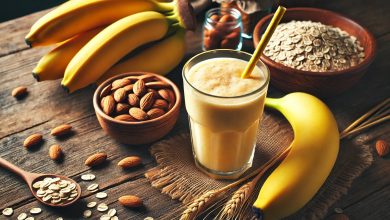 Ev Yapımı Sporcu İçeceği Tarifi [Enerji, Protein ve Lif]