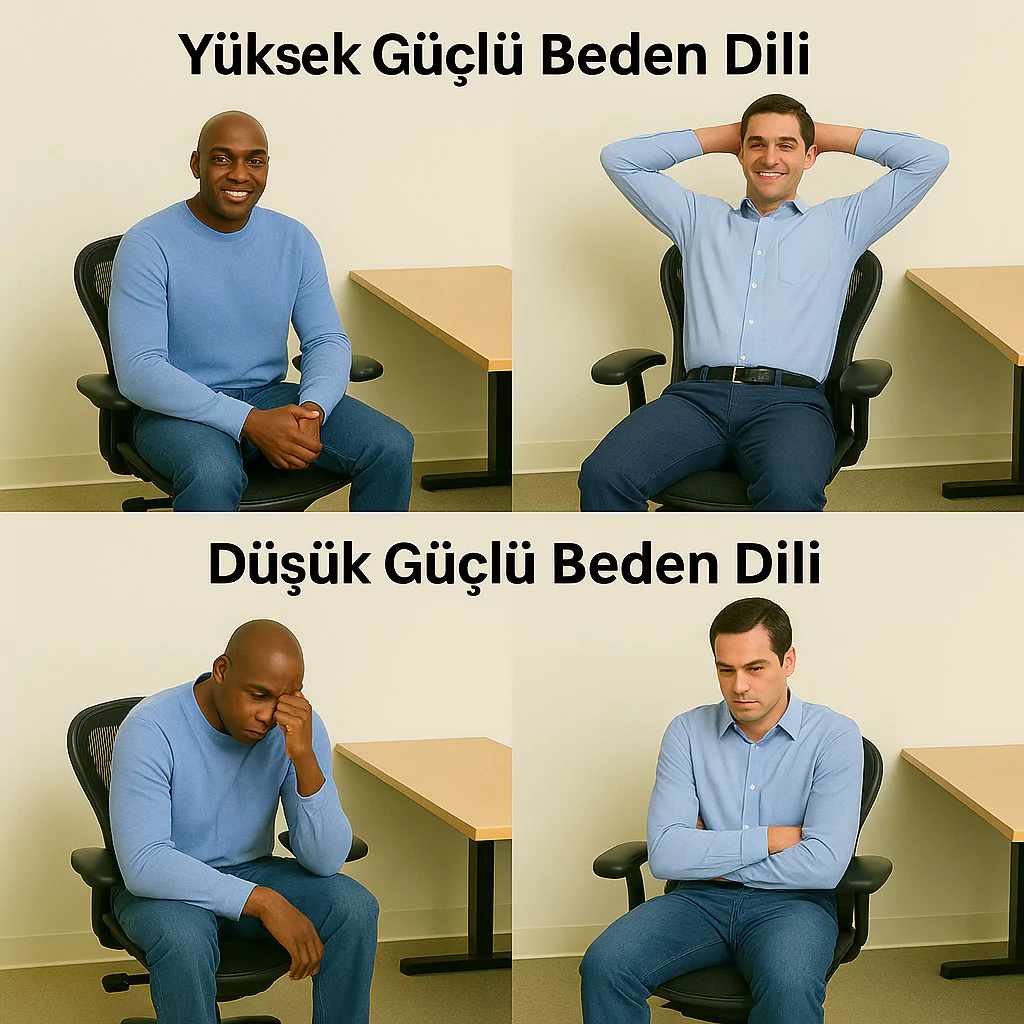 Görsel: Güçlü Beden Dili İle Testosteronu Yükseltmek