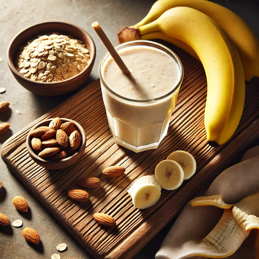 Sporcular İçin Protein ve Lif Deposu Olan Ev Yapımı İçecek