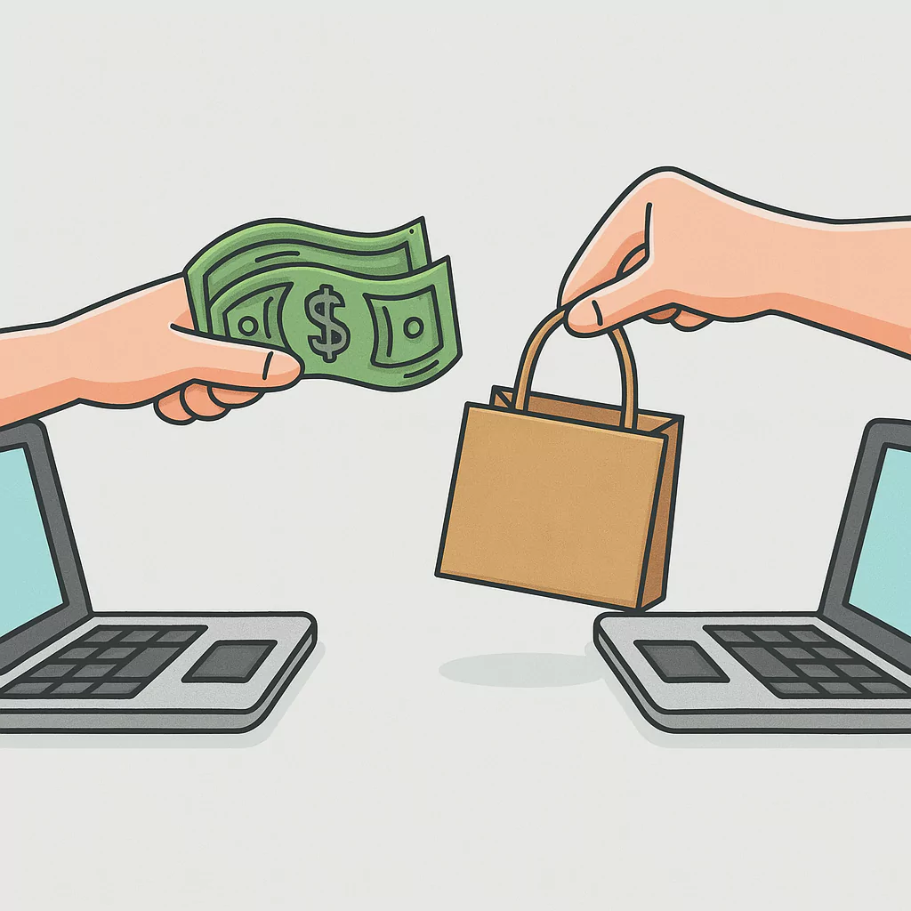 Görsel: E-Ticaret Üzerinden İnternet Sitesinden Para Kazanma