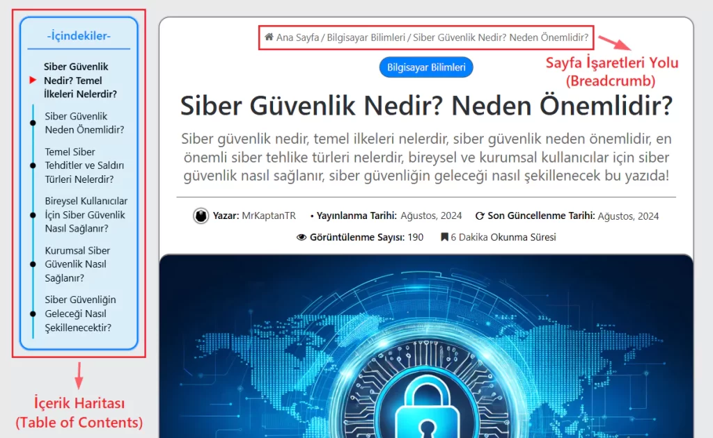 Görsel: İnternet Sitelerinde Kullanıcı Deneyimini Geliştiren Bileşenlere Örnekler