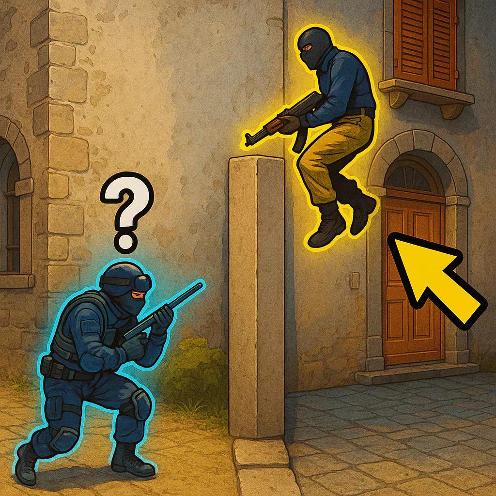 Görsel: Counter-Strike Oyununda Profesyonel Savunma (Defans) Teknikleri
