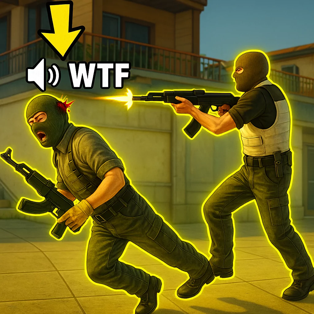 Görsel: Counter-Strike Oyununda Takım Arkadaşını Öldüren (Team Killer) Troll Oyuncular