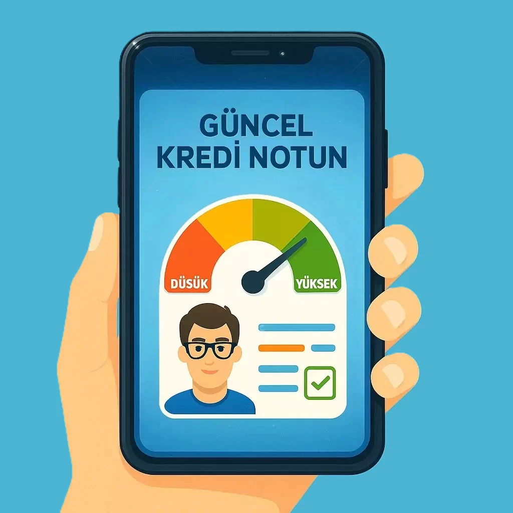 Görsel: Güncel Kredi Notunun Öğrenilmesi ve Değerlendirilmesi