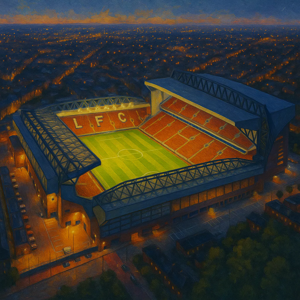 Görsel: Anfield Stadyumu, Liverpool / İngiltere