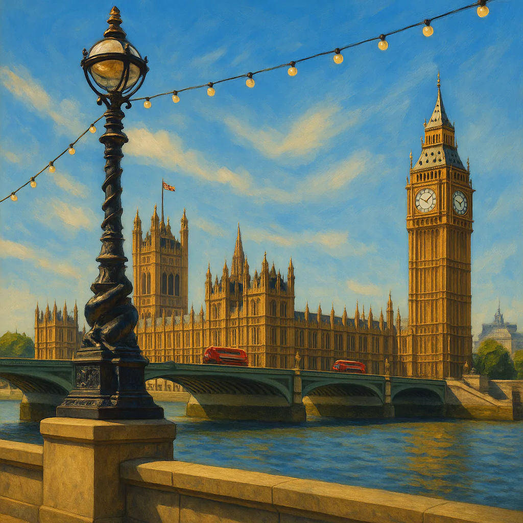 Görsel: Big Ben ve Westminster Sarayı, Londra / İngiltere
