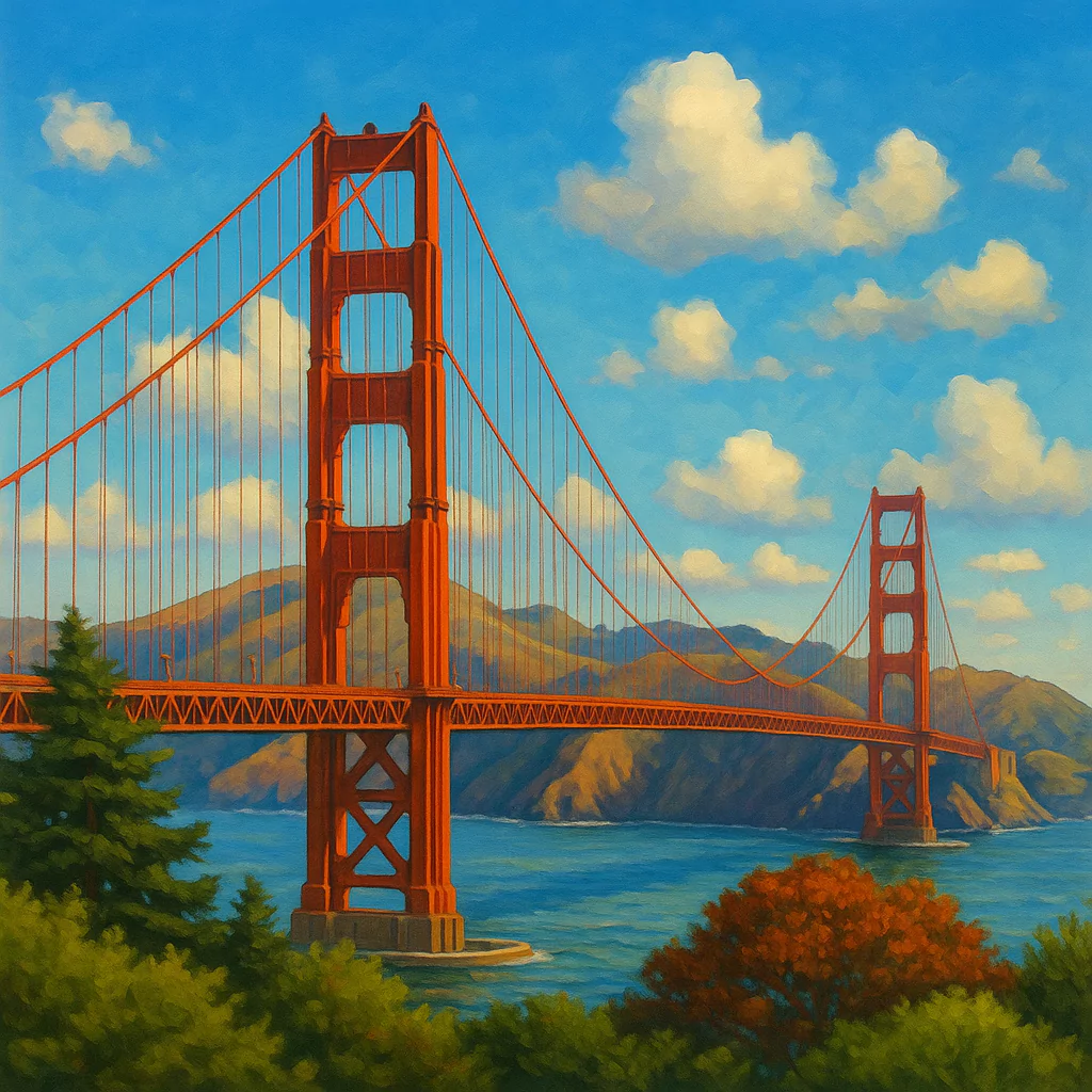 Görsel: Golden Gate Köprüsü, San Francisco / Amerika