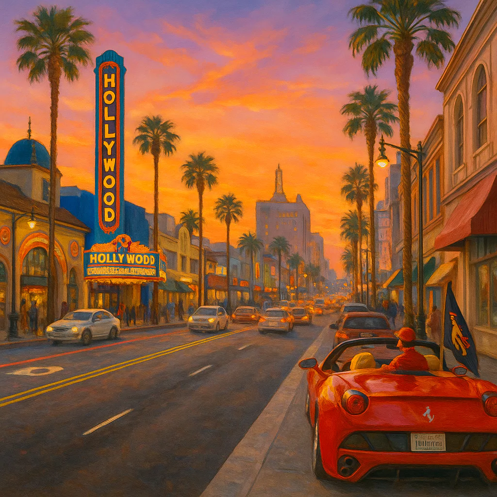 Görsel: Hollywood, Los Angeles / Amerika