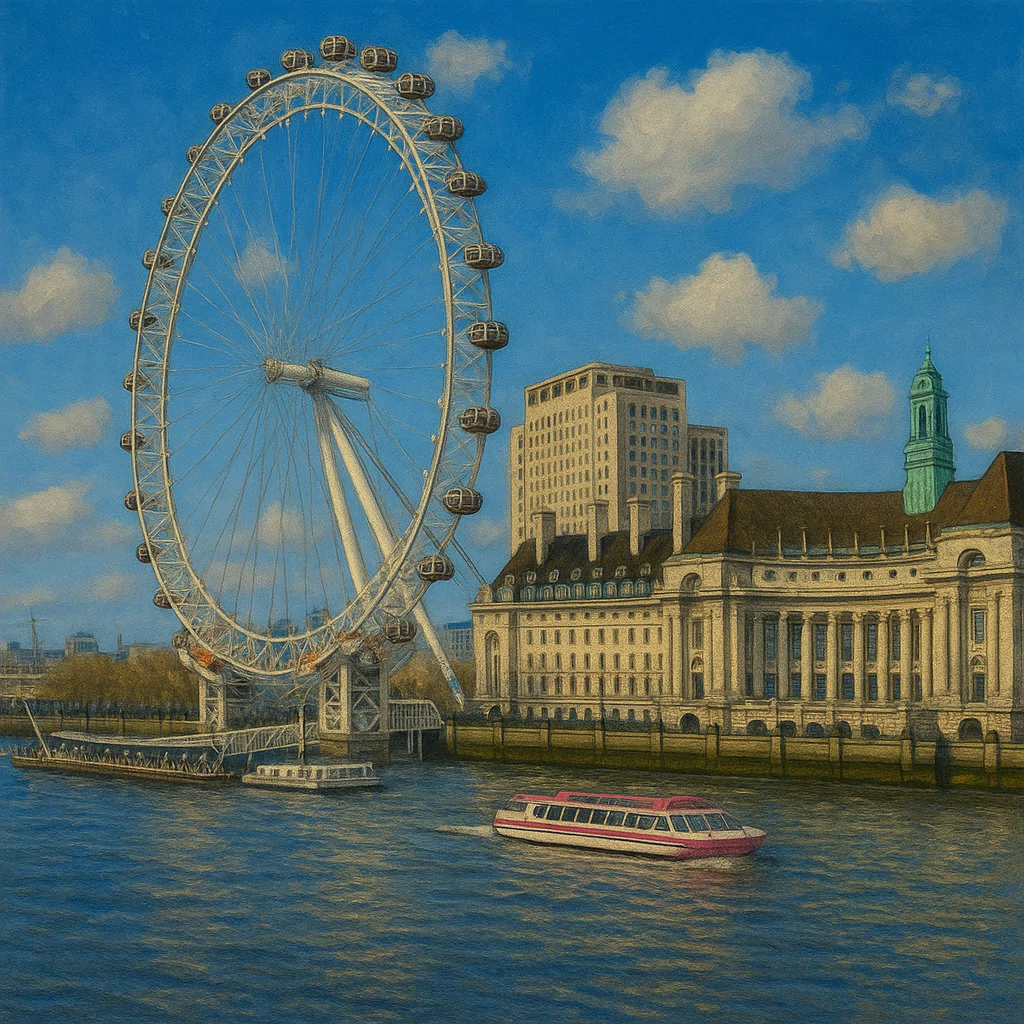 Görsel: London Eye, Londra / İngiltere