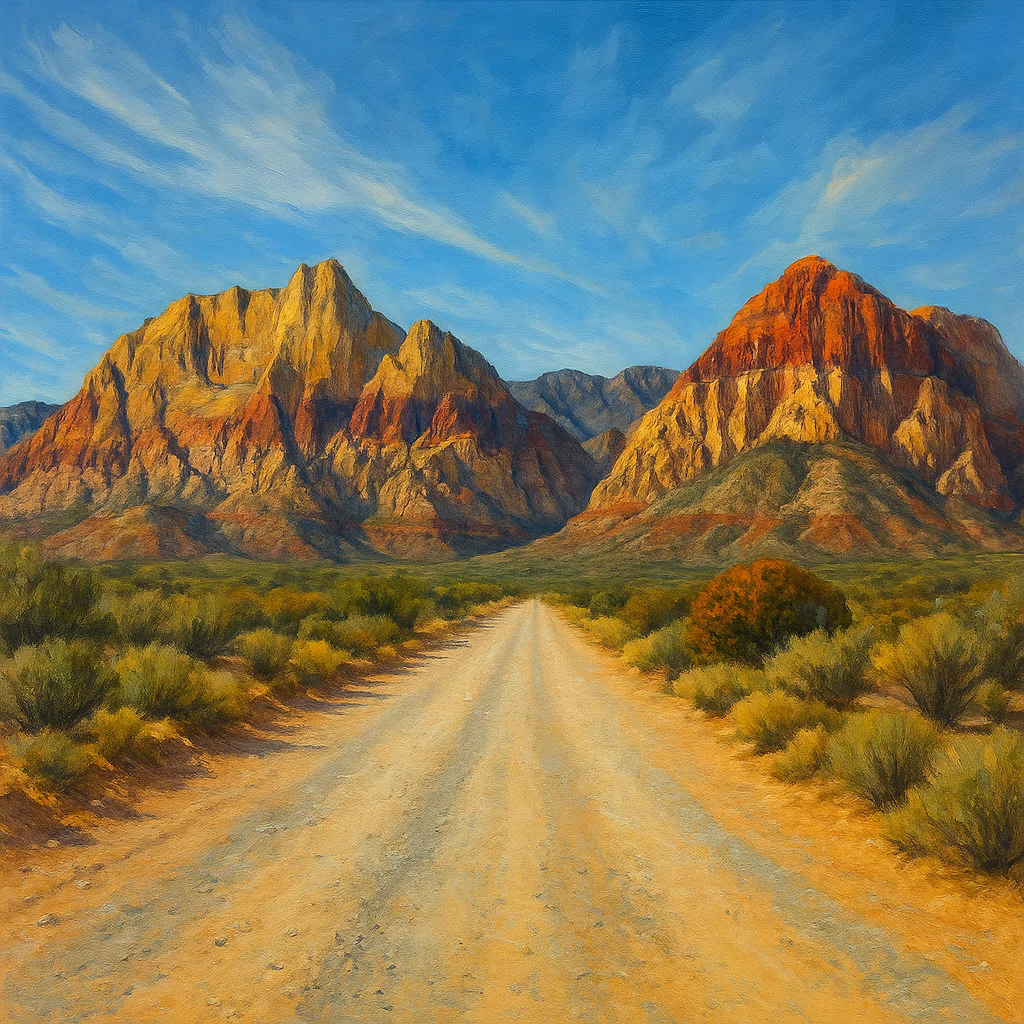 Görsel: Red Rock Kanyonu, Las Vegas / Amerika