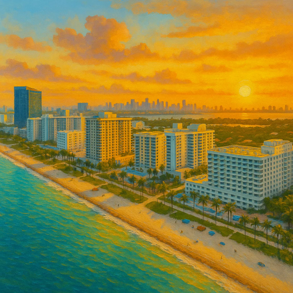 Görsel: South Beach, Miami / Amerika