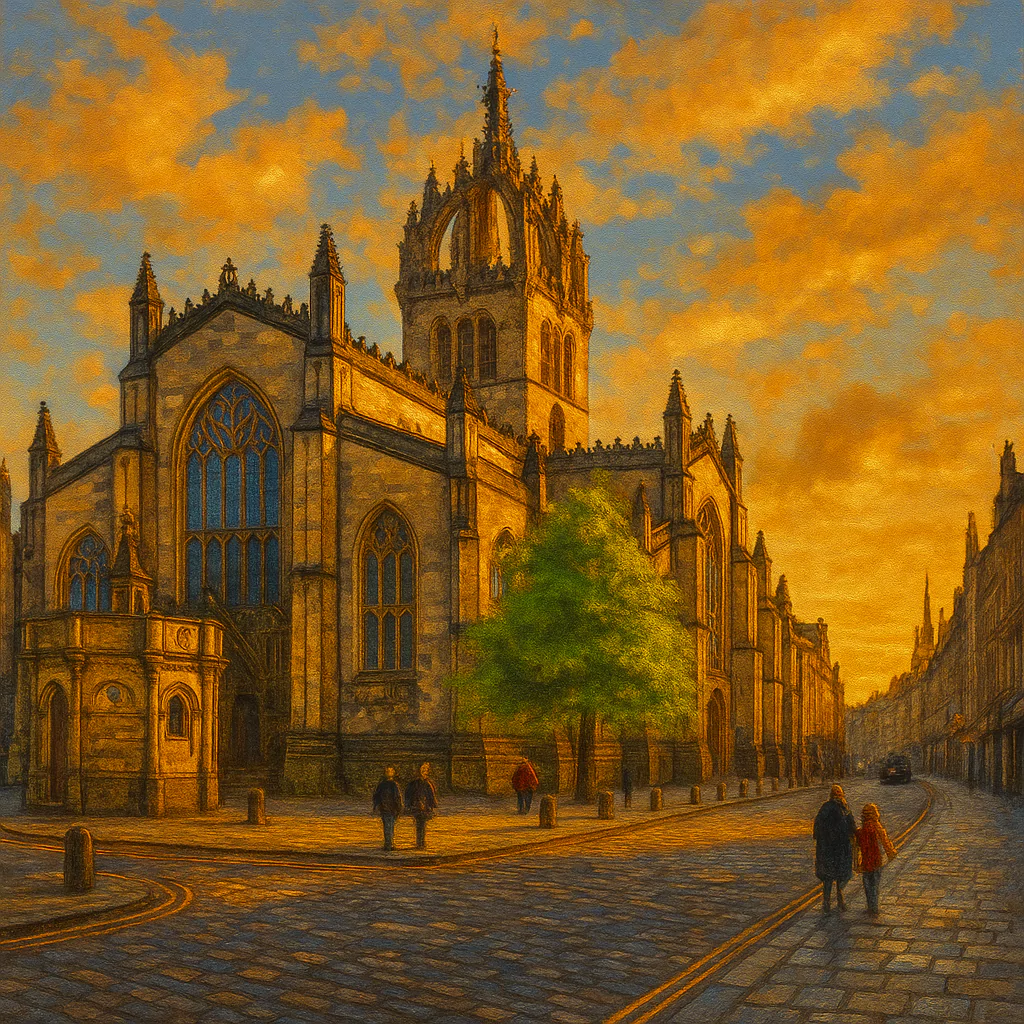 Görsel: Aziz Giles Katedrali, Edinburgh / İngiltere