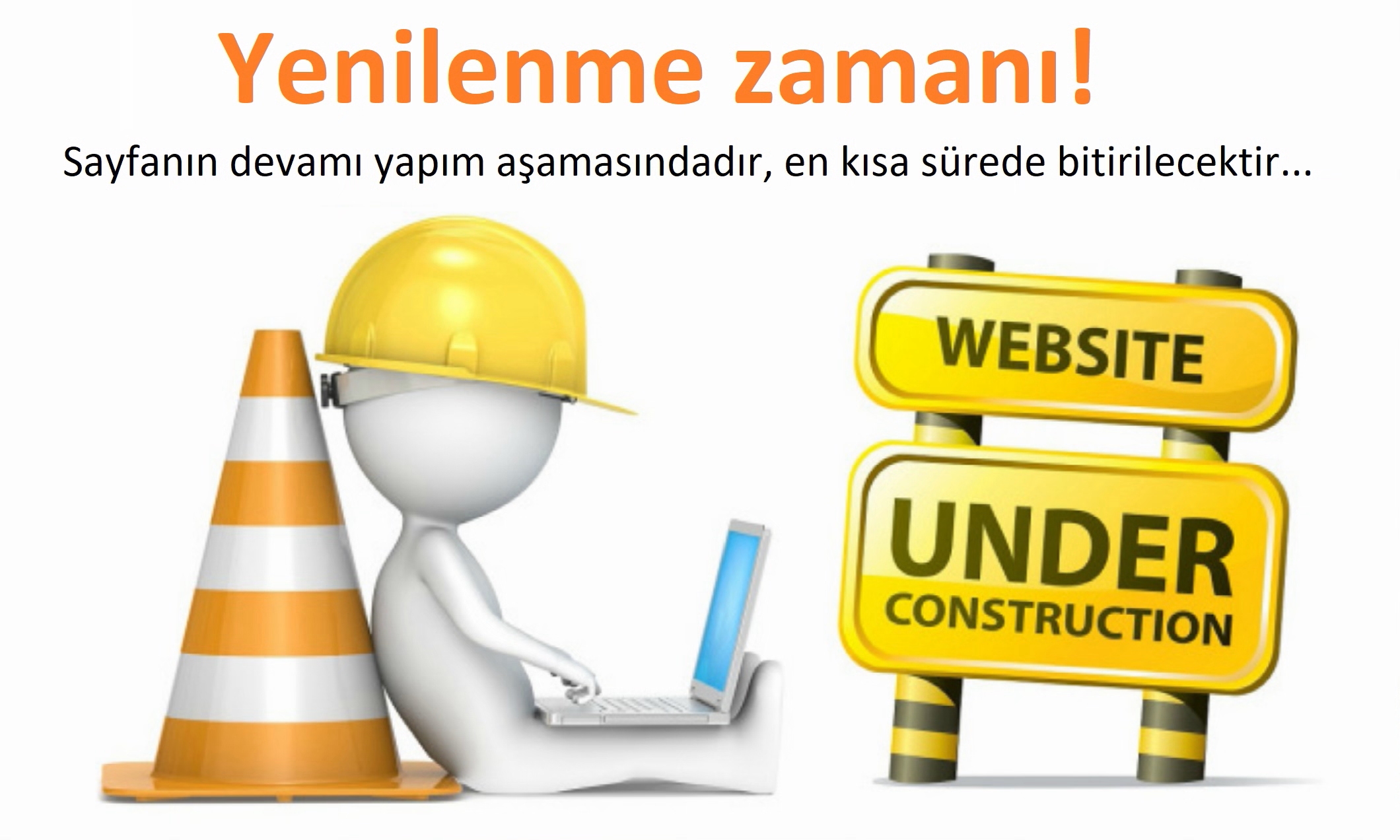 Sayfa Yapım Aşamasında [Website, Webpage Under Construction]