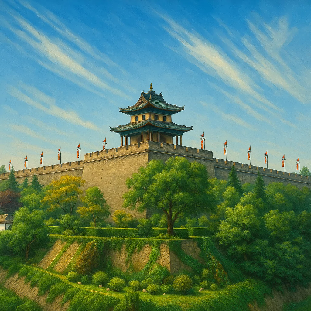 Görsel: Xi'an Şehir Surları, Xi’an / Çin