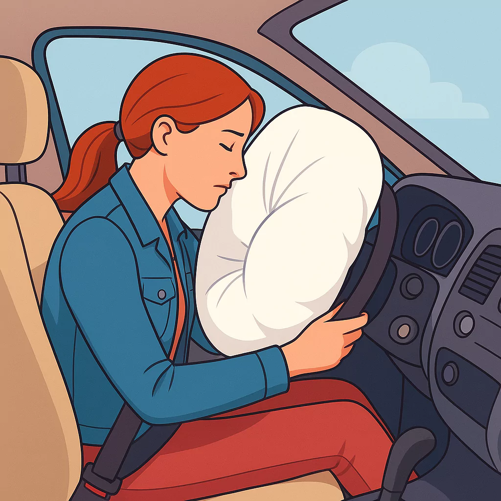 Görsel: Araba Alırken Mutlaka Kontrol Edilmesi Gereken Airbag Sistemi