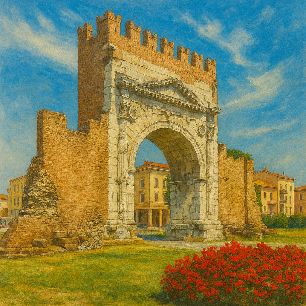 Görsel: Augustus Kemeri, Rimini / İtalya