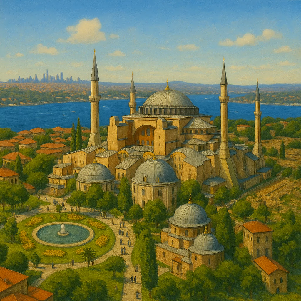 Görsel: Ayasofya Müzesi, İstanbul / Türkiye