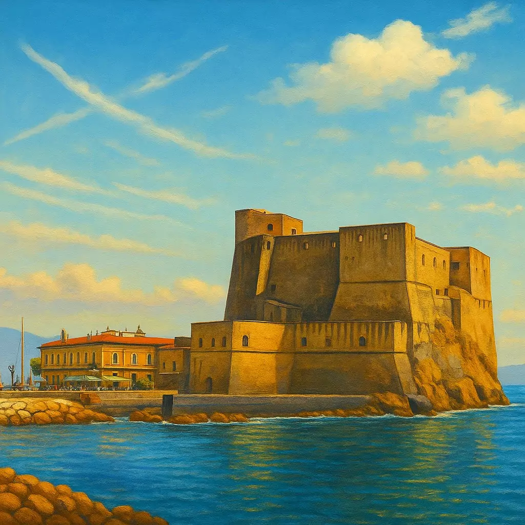 Görsel: Castel dell'Ovo, Napoli / İtalya