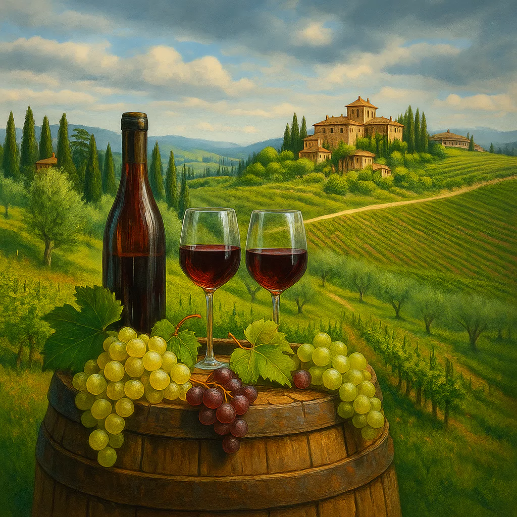 Görsel: Chianti Bölgesi, Floransa / İtalya