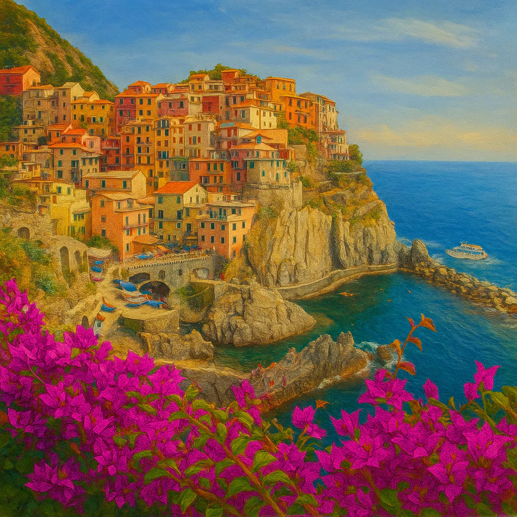 Görsel: Cinque Terre, Ligurya / İtalya
