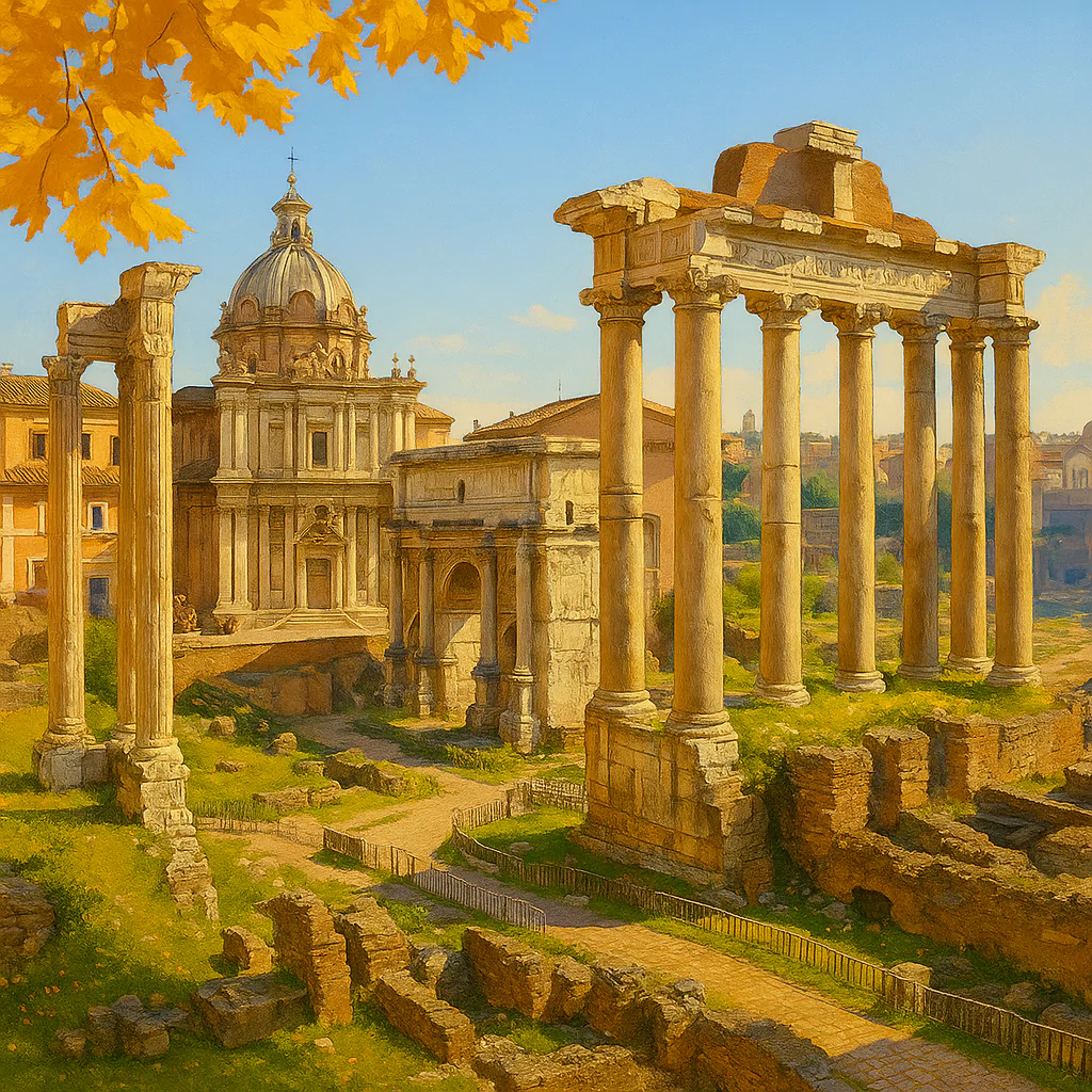 Görsel: Roma Forumu, Roma / İtalya