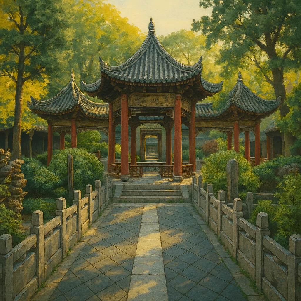 Görsel: Xi’an Ulu Cami, Xi'an / Çin