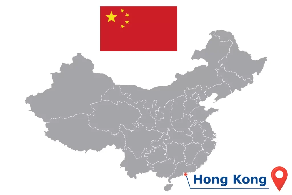 Görsel: Hong Kong'un Çin İçindeki Konumu (© iStock.com / kesamsak)