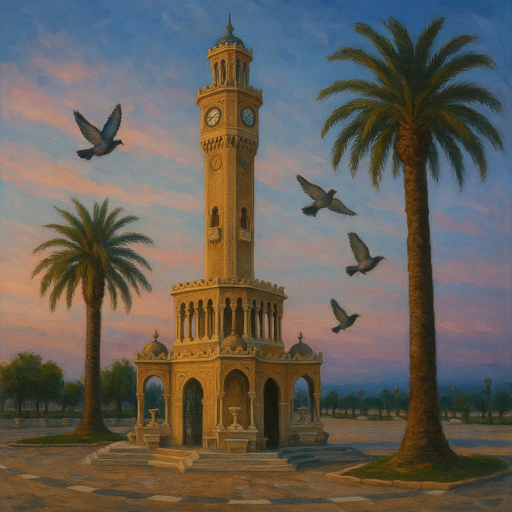 Görsel: İzmir Saat Kulesi, İzmir / Türkiye