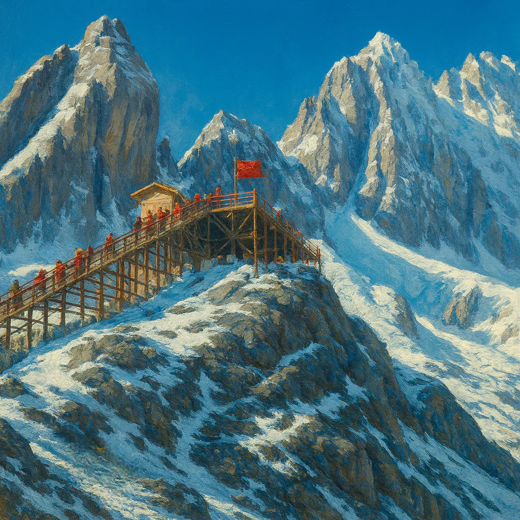 Görsel: Yeşim Ejderhası Kar Dağı, Lijiang / Çin