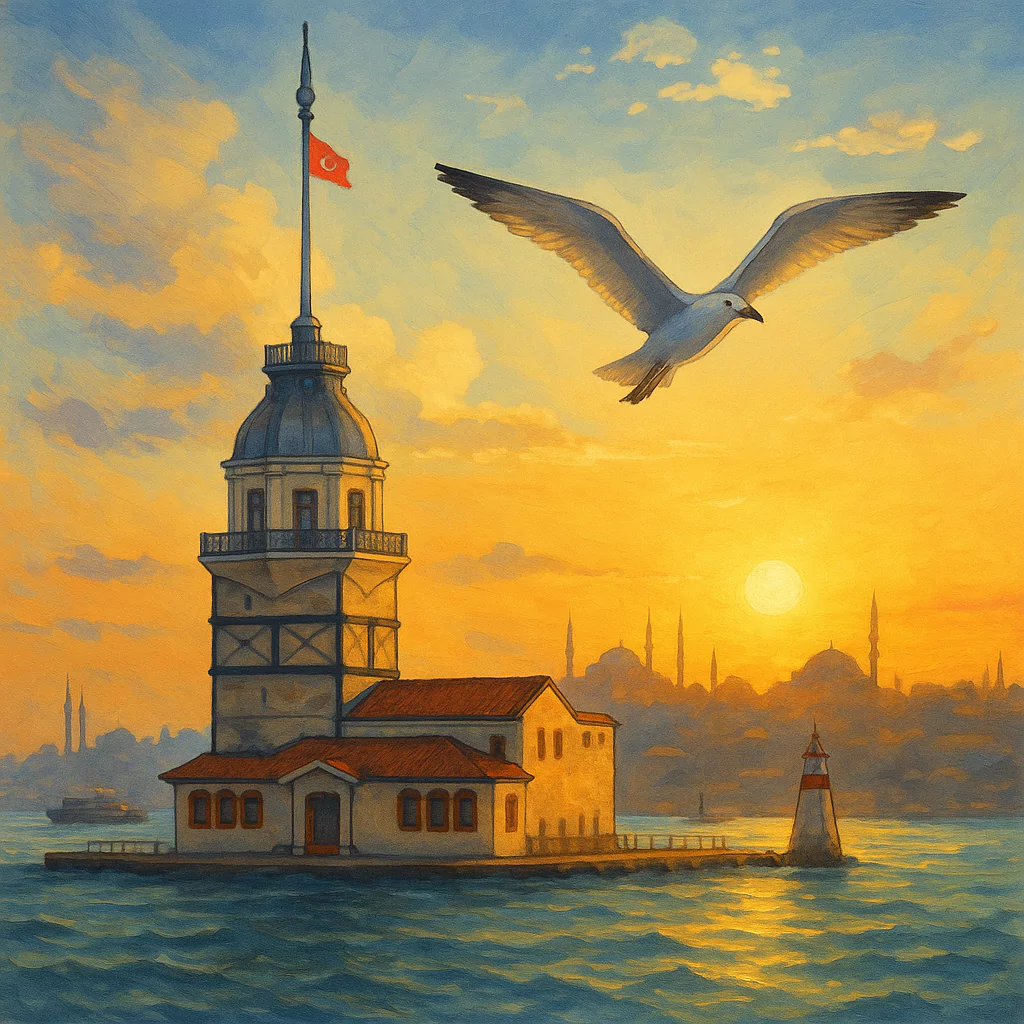 Görsel: Kız Kulesi, İstanbul / Türkiye
