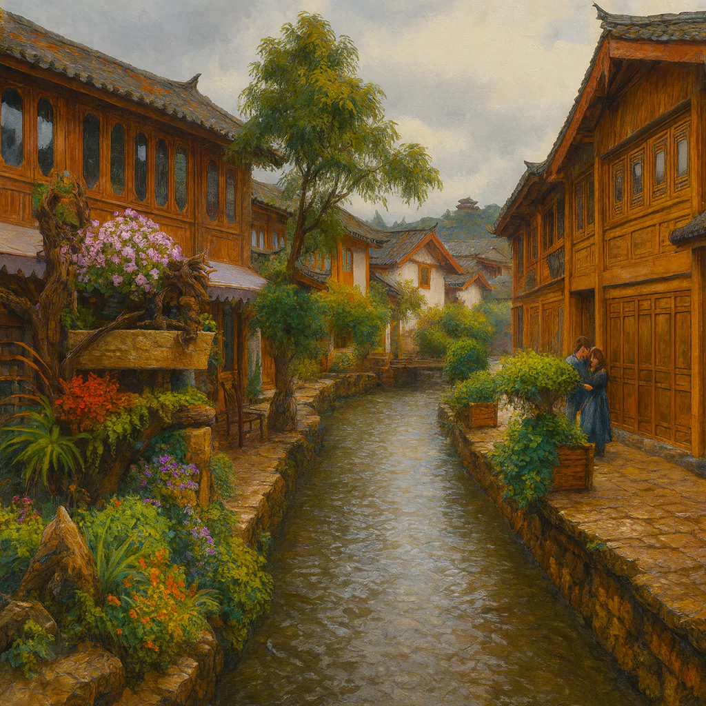 Görsel: Lijiang Antik Kenti, Lijiang / Çin