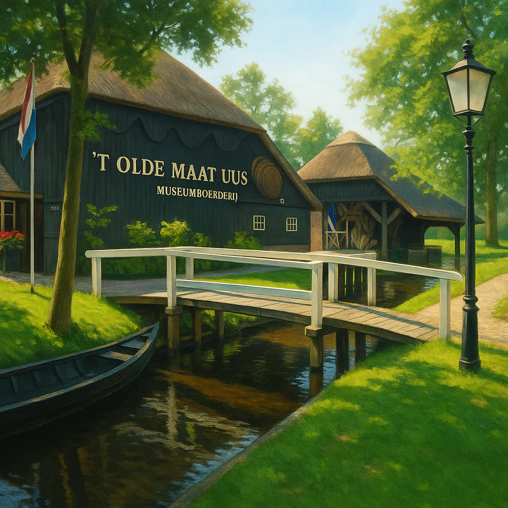 Görsel: 't Olde Maat Uus Müzesi, Giethoorn / Hollanda