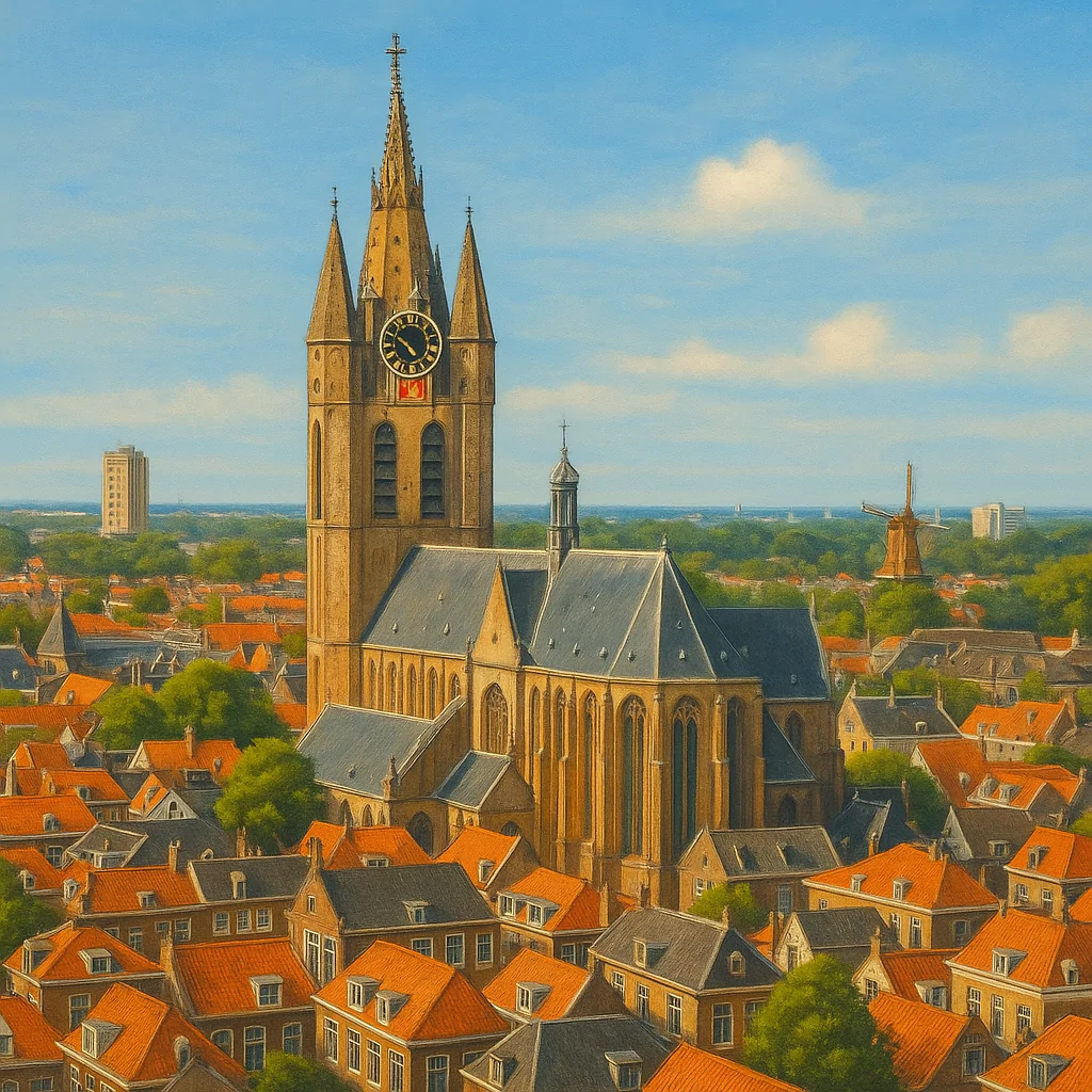 Görsel: Eski Kilise, Delft / Hollanda