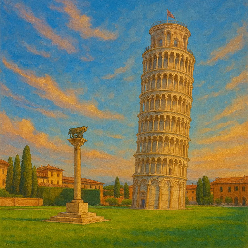 Görsel: Pisa Kulesi, Pisa / İtalya