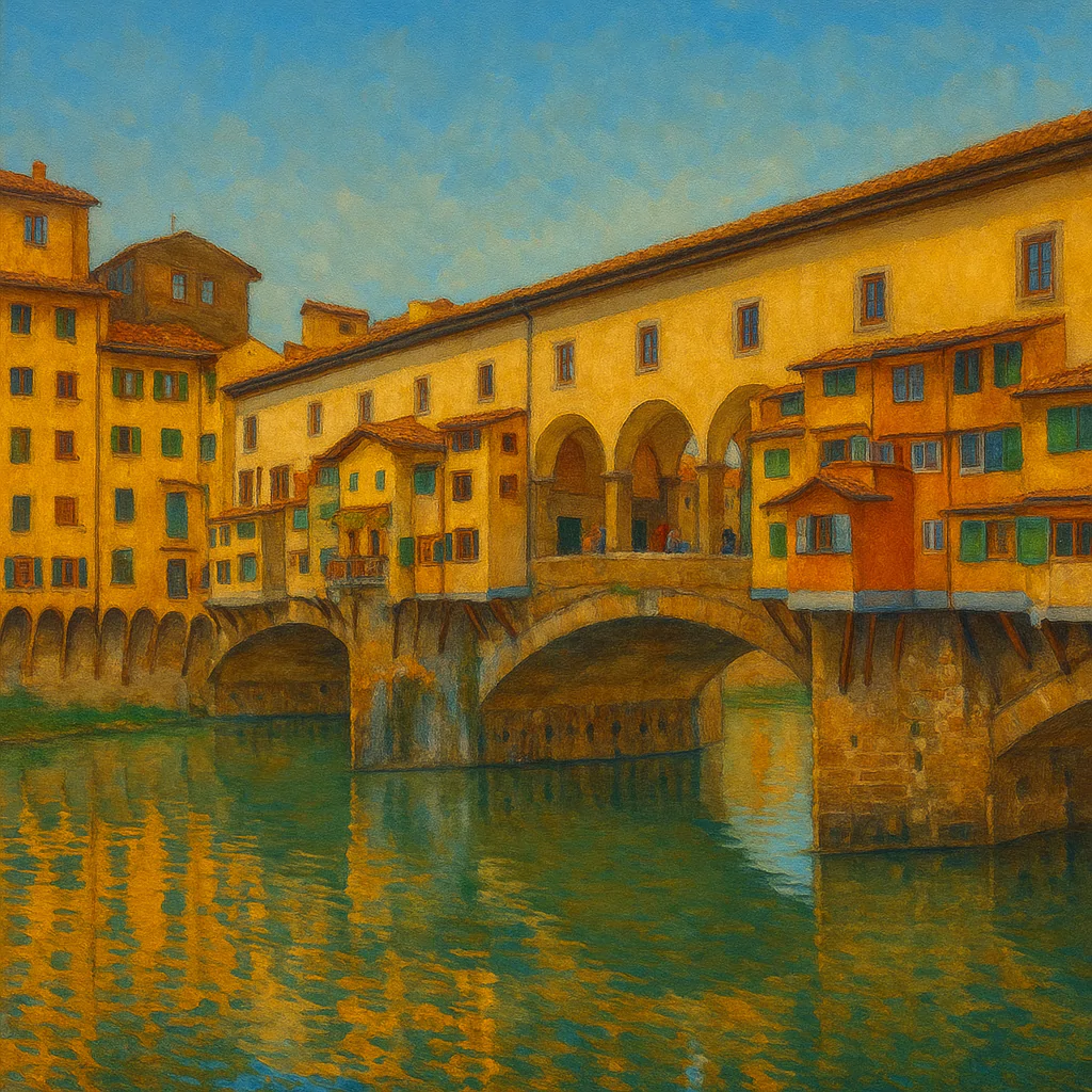Görsel: Ponte Vecchio Köprüsü, Floransa / İtalya