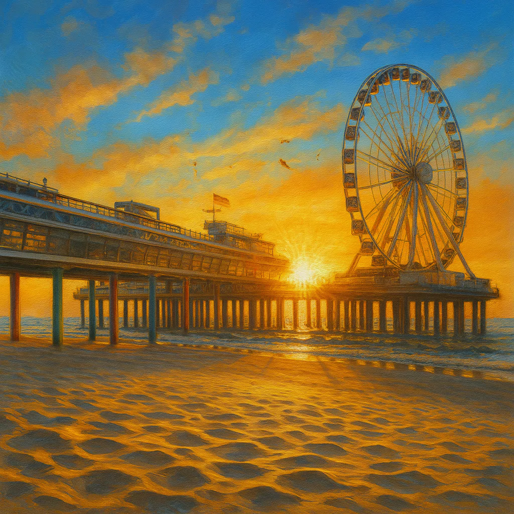 Görsel: Scheveningen Plajı, The Hague / Hollanda