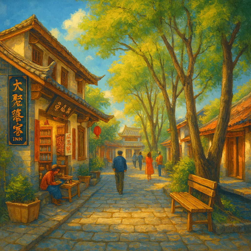 Görsel: Shuhe Antik Kenti, Lijiang / Çin
