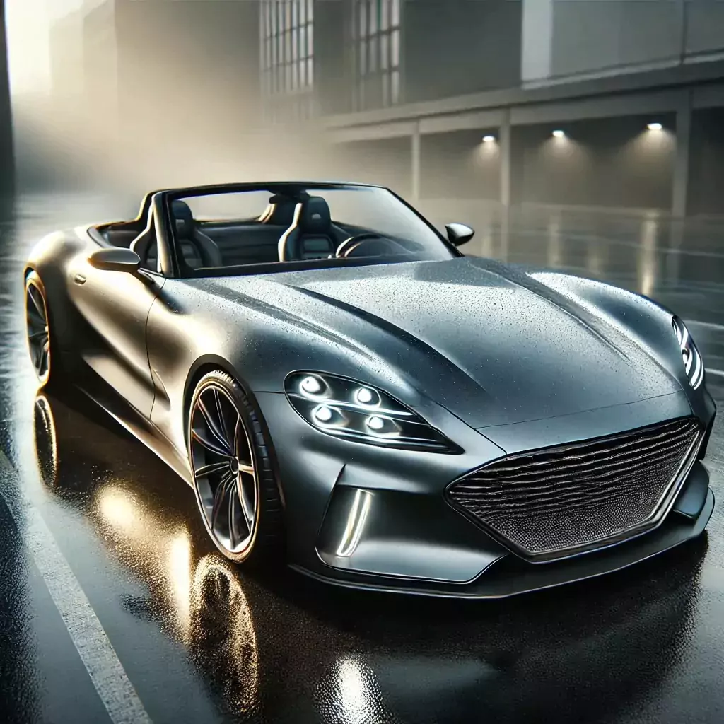Görsel: Sportif ve Performanslı Bir Cabrio (Convertible) Araç Örneği