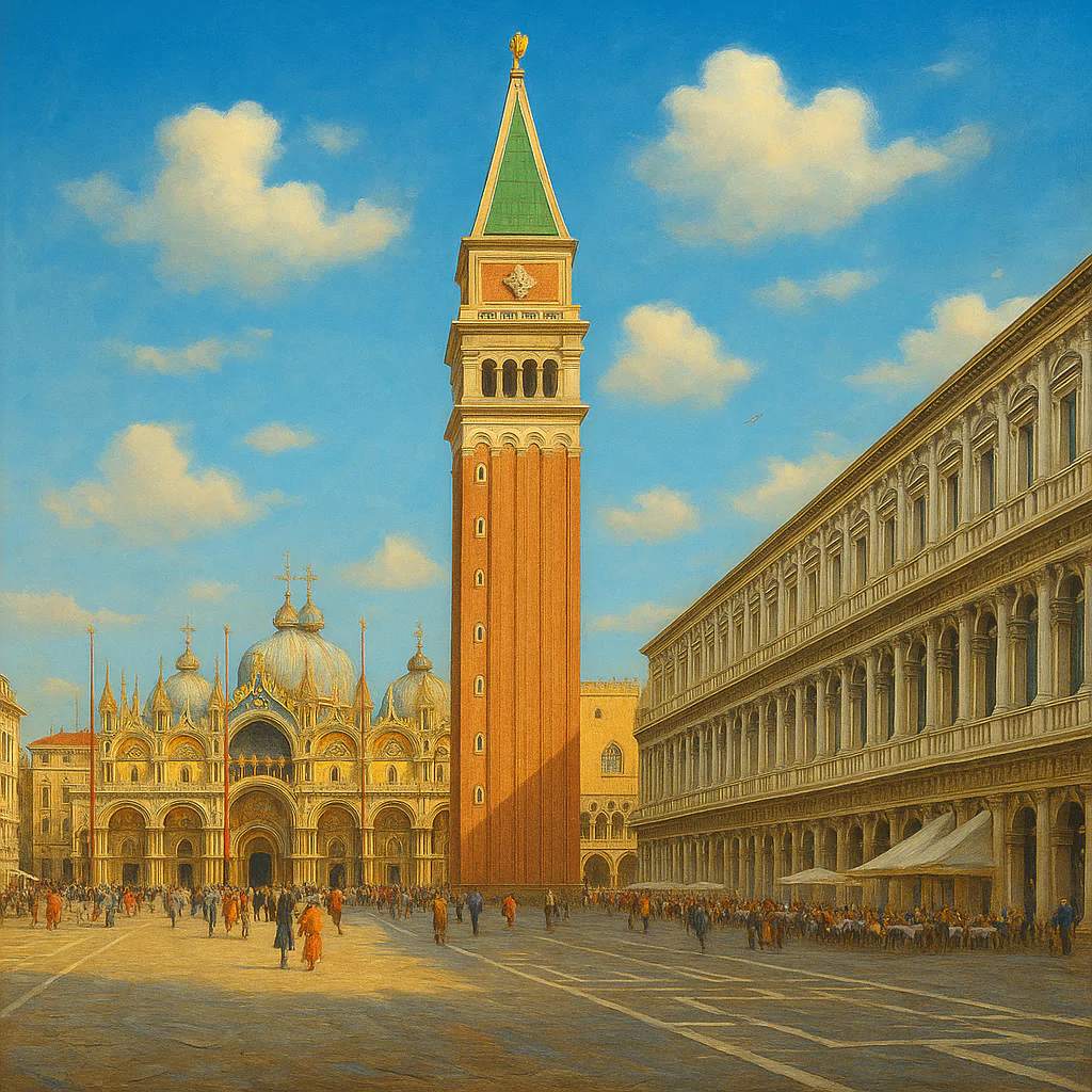 Görsel: San Marco Meydanı, Venedik / İtalya