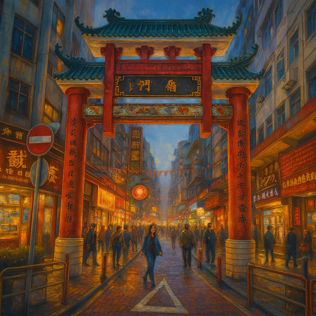 Görsel: Temple Street Gece Pazarı, Hong Kong / Çin