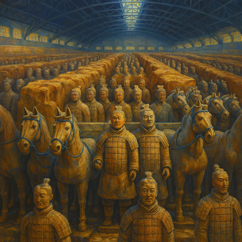 Görsel: Terracotta Ordusu, Xi’an / Çin