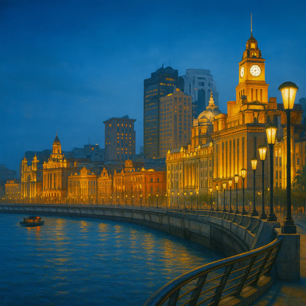 Görsel: Bund, Shanghai / Çin