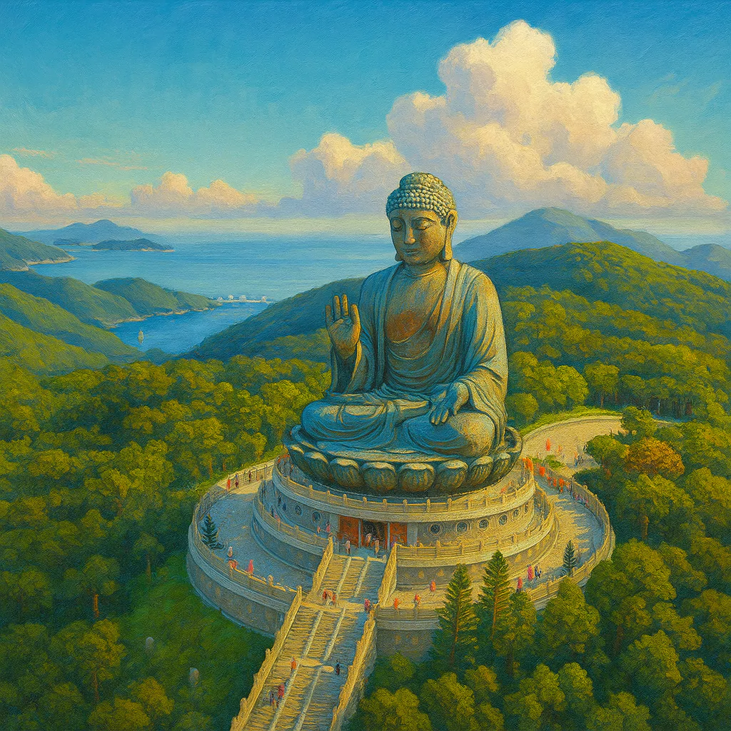 Görsel: Tian Tan Buddha, Hong Kong / Çin