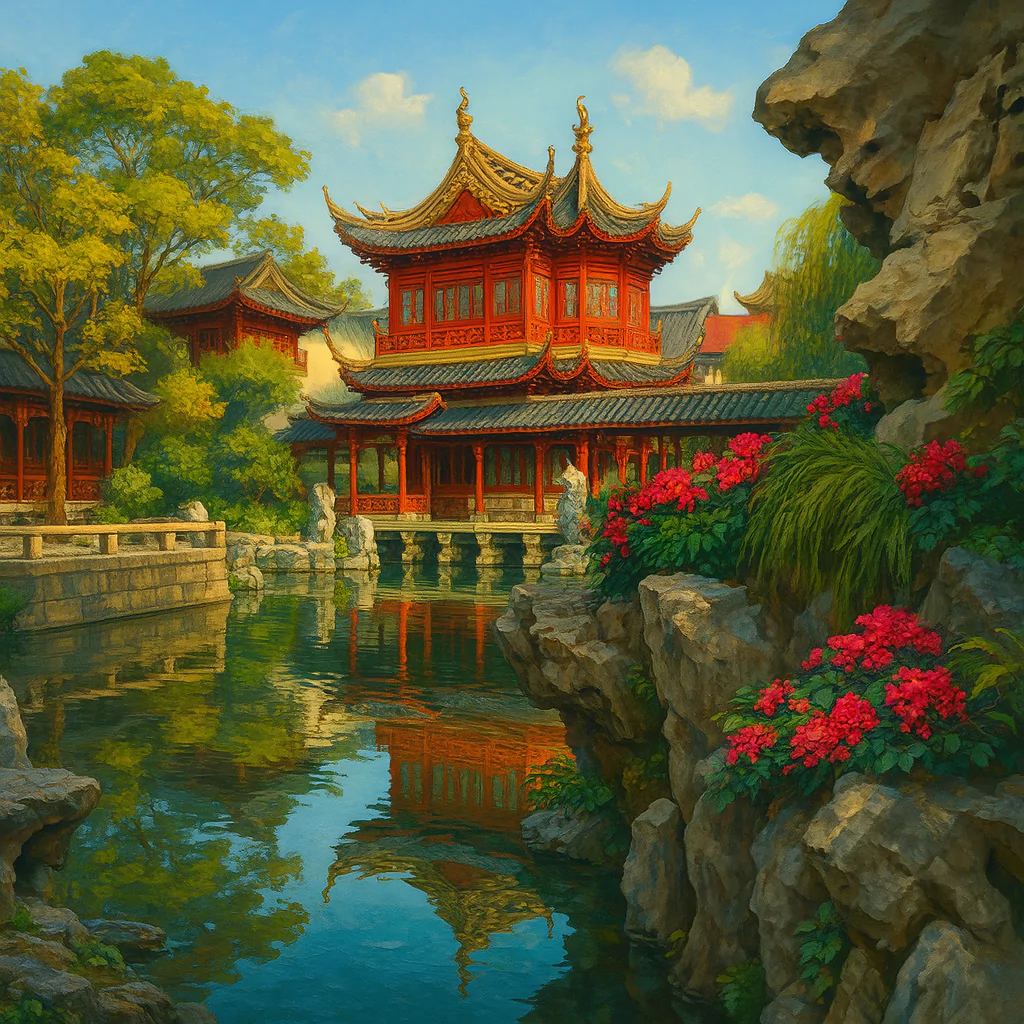 Görsel: Yu Bahçesi, Shanghai / Çin