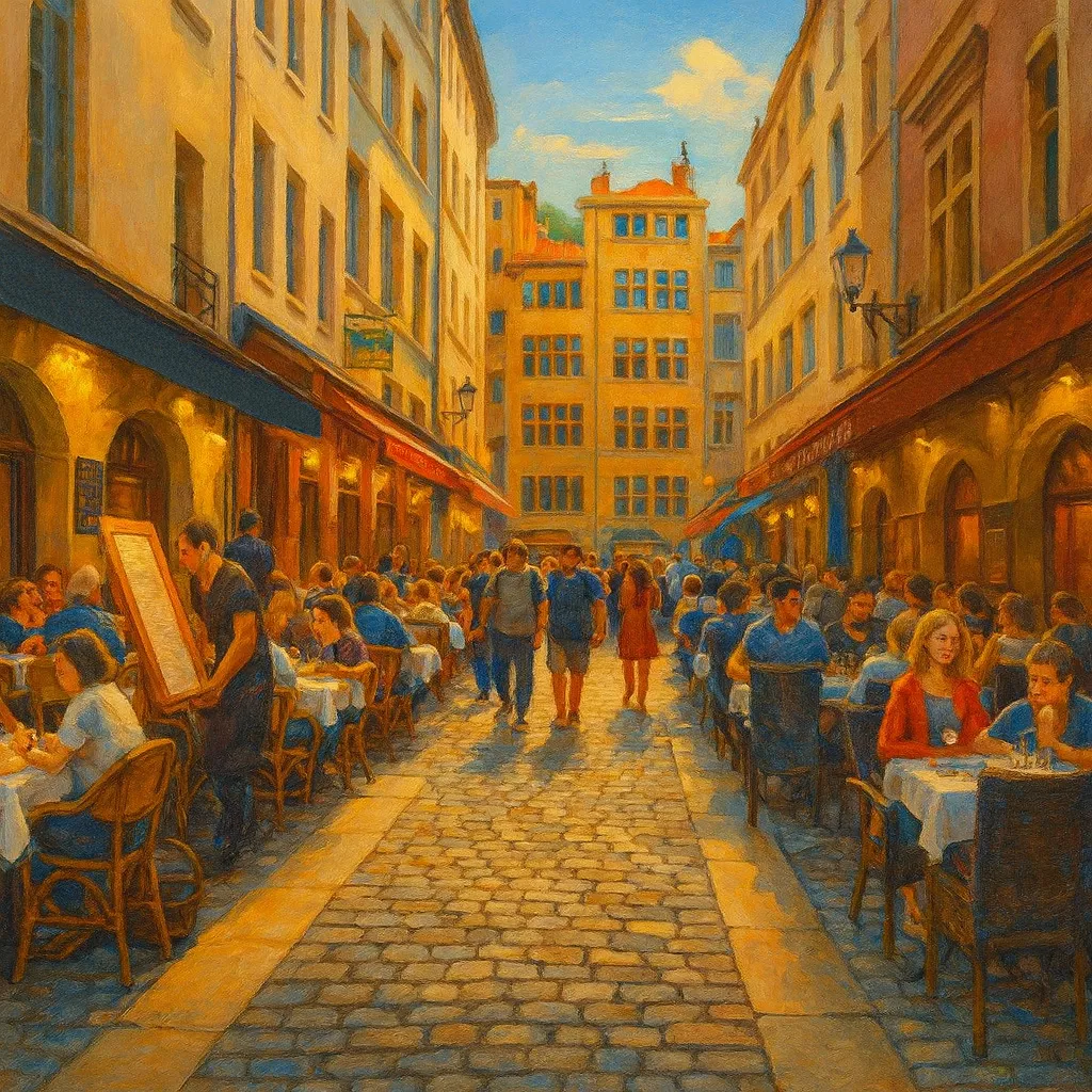 Görsel: Eski Şehir, Lyon / Fransa