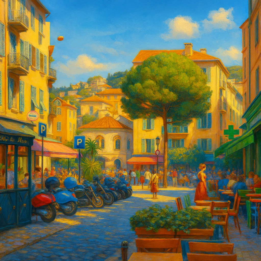 Görsel: Eski Şehir, Nice / Fransa