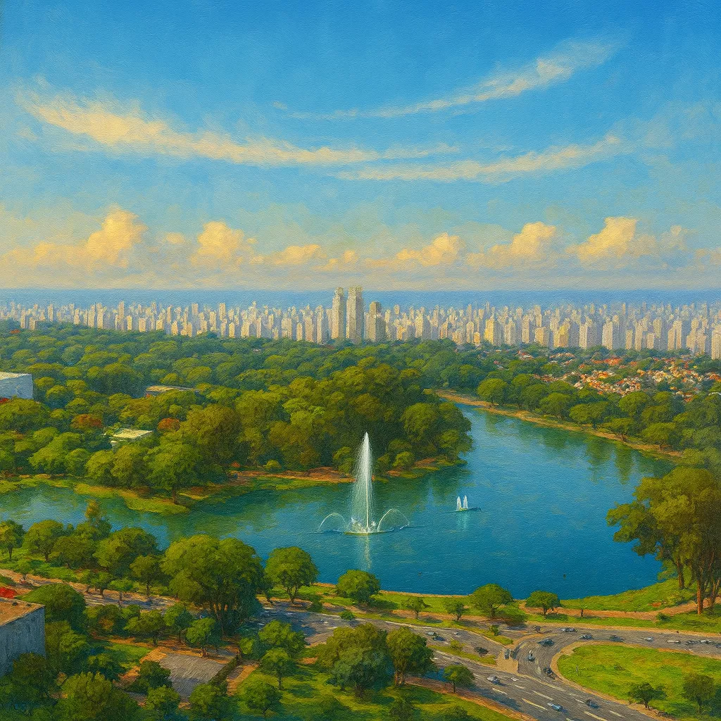 Görsel: Ibirapuera Parkı, São Paulo / Brezilya