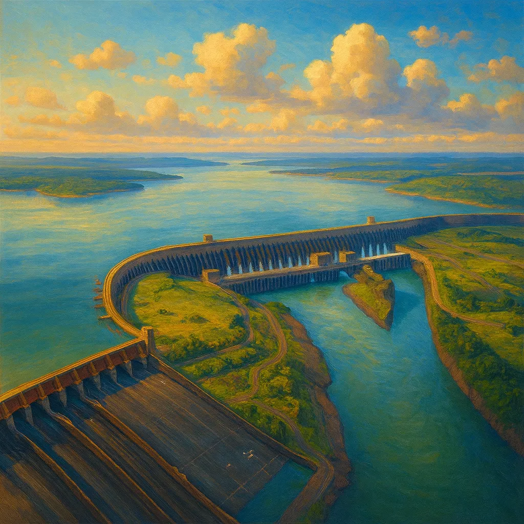 Görsel: Itaipu Barajı, Foz do Iguaçu / Brezilya